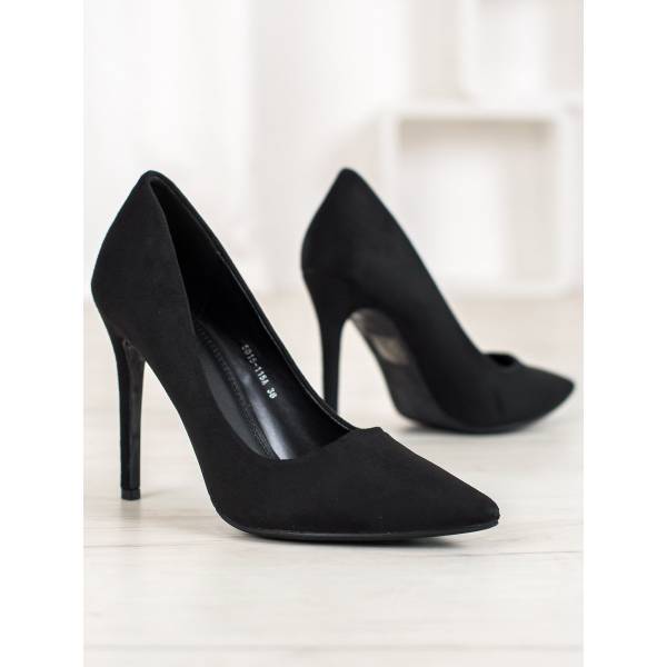SMALL SWAN дамски стилни обувки с висок тънък ток