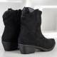 IDEAL SHOES дамски боти с нисък ток IDEAL SHOES дамски боти с нисък ток