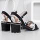ANESIA PARIS дамски елегантни сандали с нисък ток