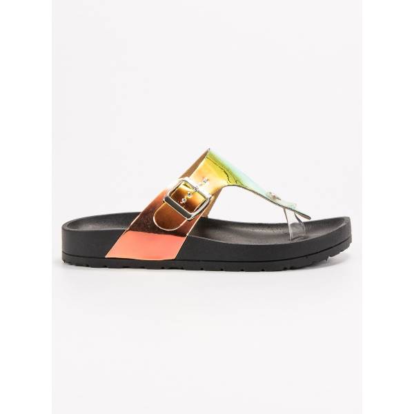 IDEAL SHOES дамски чехли с разделител между пръстите IDEAL SHOES дамски чехли с разделител между пръстите