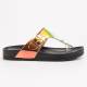 IDEAL SHOES дамски чехли с разделител между пръстите IDEAL SHOES дамски чехли с разделител между пръстите