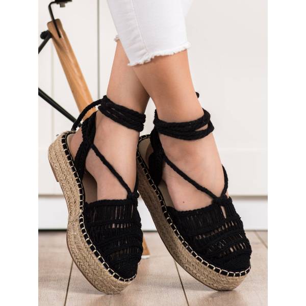 SMALL SWAN дамски плетени сандали