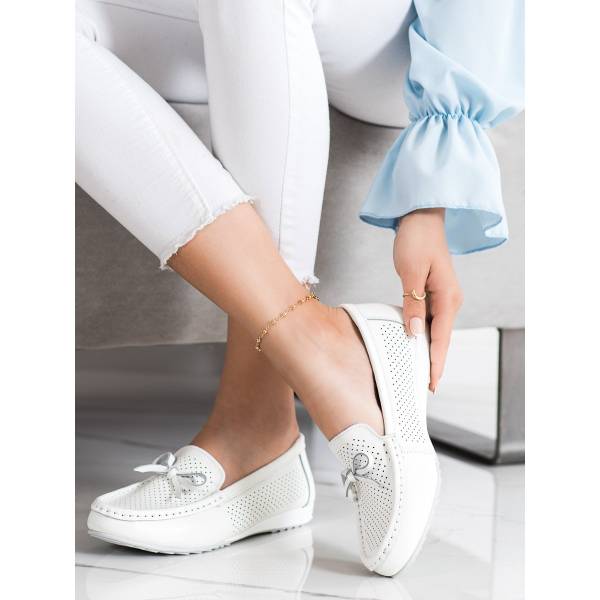 GOODIN дамски бели ниски обувки