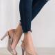 SERGIO LEONE дамски елегантни сандали с висок ток
