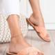 IDEAL SHOES дамски чехли с модерен дизайн