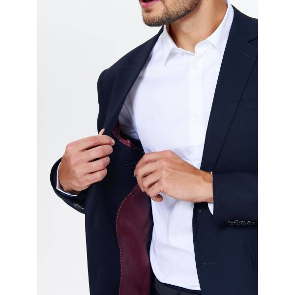 TOP SECRET мъжко елегантно вталено сако с две копчета