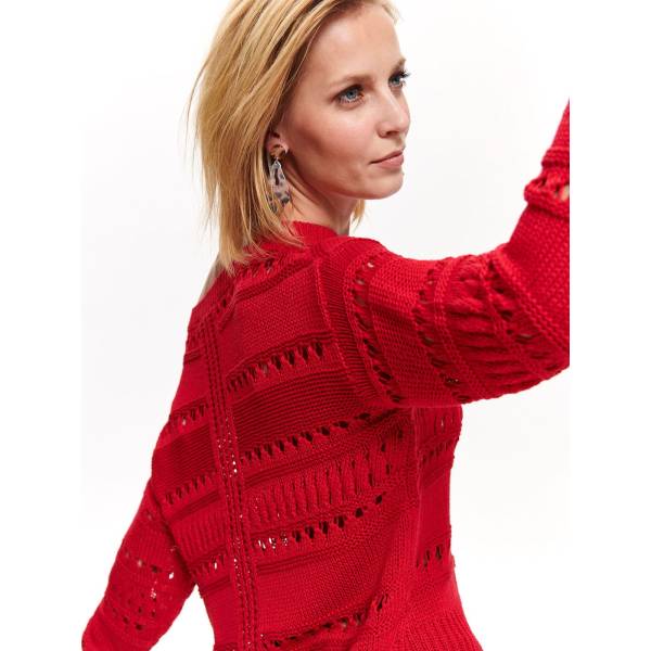 TOP SECRET дамски пуловер от едра плетка
