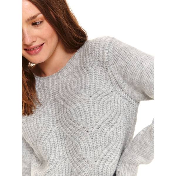 TOP SECRET дамски пуловер от лека плетка