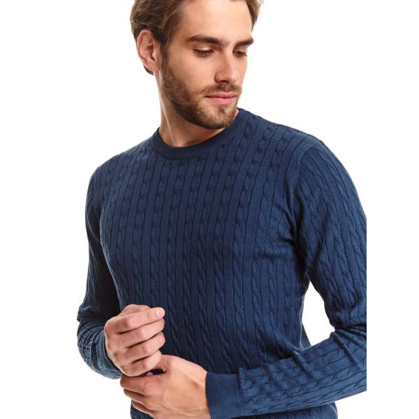 TOP SECRET мъжки пуловер фино плетиво